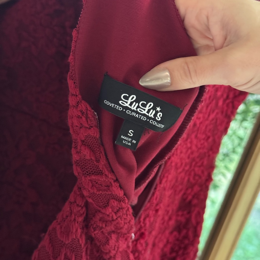 Lulu's Red Dress - Picture 5 of 5